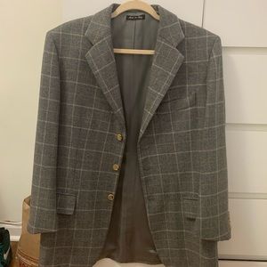 Men sports jacket  100% cashmere